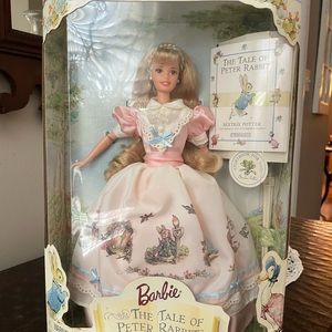 New In Box/Never Opened/Collector Barbie and The Tale of Peter Rabbit/1997